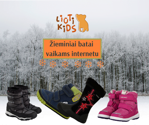 Žieminiai batai vaikams internetu. Ar šiemet išsirinksite tinkamus?